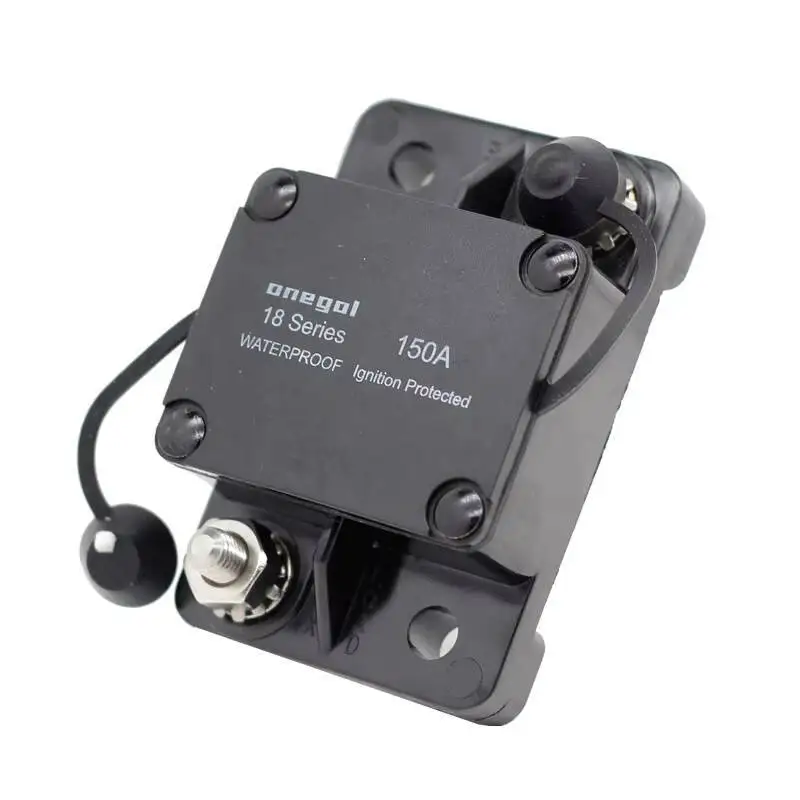 30A 40A 50A 60A 70A 80A 100A 120A 150A 200A AMP Сброс предохранителя 12-48V DC Автомобильный лодочный автоматический водонепроницаемый выключатель