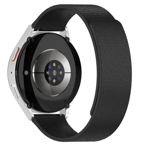 Imagen 2 del producto Correa magnética de silicona de 18mm, 20mm y 22mm para Huawei Watch 6/5 GT6/5 Pro 46mm GT4 41mm, pulsera deportiva para Samsung Galaxy Watch