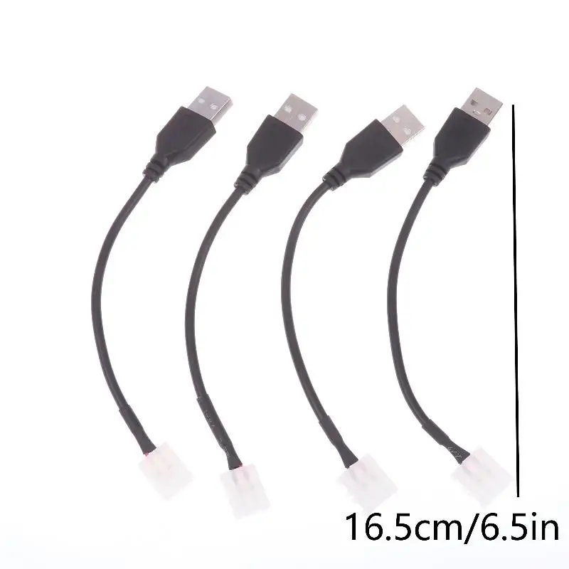 5Pcs USB Cable Connector To 2pin 8mm/10mm Free Welding LED Strip Connector LED Ribbon Strip Light Adaptor