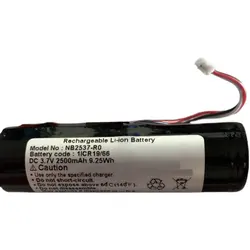 1pce NB2537-R0 3.7V Rechargeable Lithium Battery Accessories