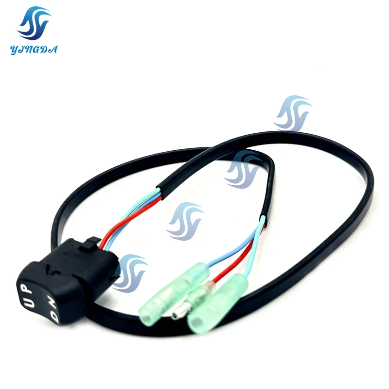 

Переключатель триммера и наклона в сборе 704-82563 для подвесного мотора Yamaha, переключатель блока дистанционного управления 704-82563-31 (длина линии 70 см/27,6 дюйма)