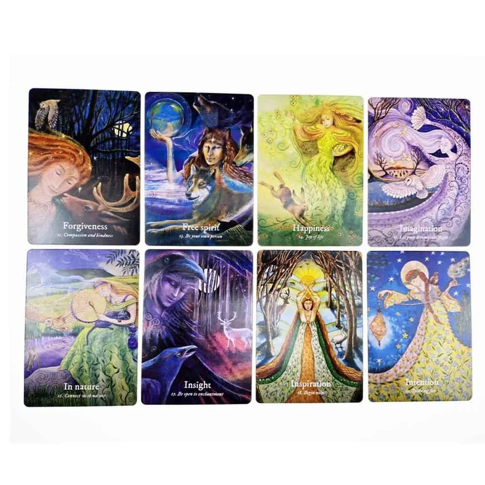 Goddess Dream Oracle Tarot Card Game 38 Cards 11*6.5cm