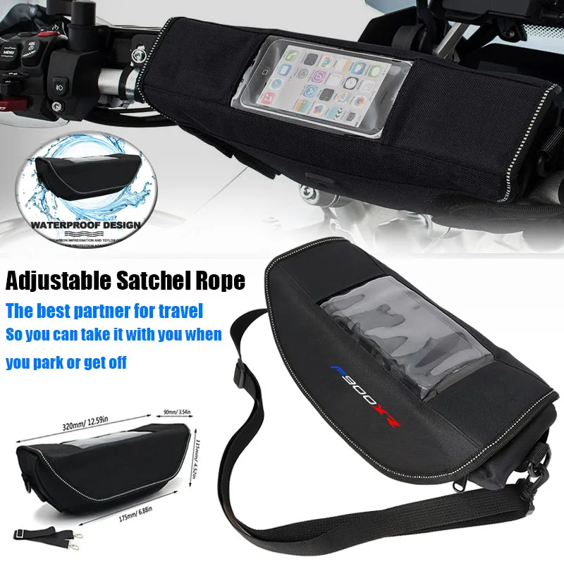 

Fit For F900R F900 F900XR F 900 X XR 2009-2022 Motorcycle Handlebar Waterproof Bag Travel Bag Storage Bag Screen GPS