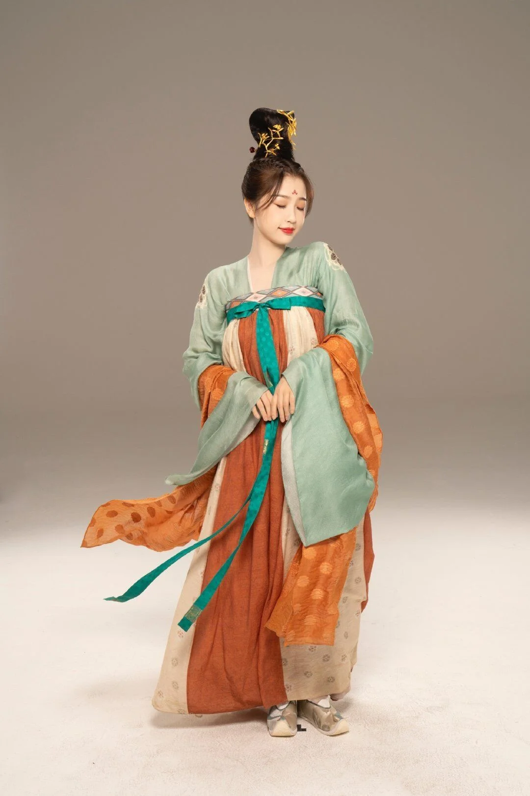 

Hot TV Cang Lan Jue Cosplay Xiao Lanhua Hanfu Costume Yu Shuxin Hanfu Dress Cang Lan Jue Dress Tang Dynasty Dance Clothes