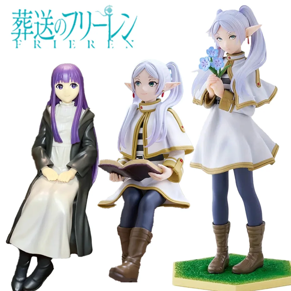 Frieren: Memories of the journey Frieren Action Figure Anime Figurine PVC Statue Collectible Model Decor Doll Toy Gift