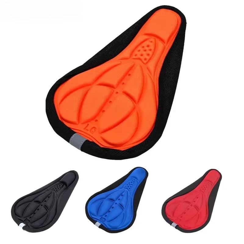 

Soft 3D Padded Cycling Bicycle MTB Bike Saddle Seat Cover Sponge Foam Cushion Comfortable Saddles Mat Bicycle Accessory