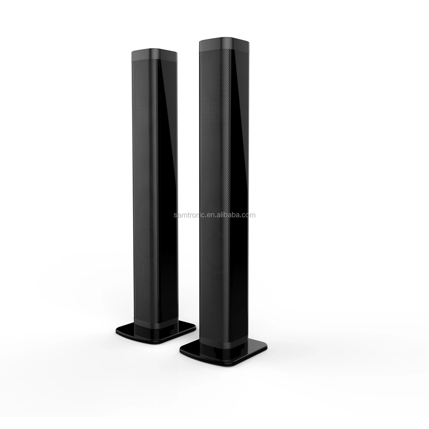 2.0ch Wireless Detachable Soundbar Speaker for Home Theater 40W Output with USB/TF/Optical/AUX