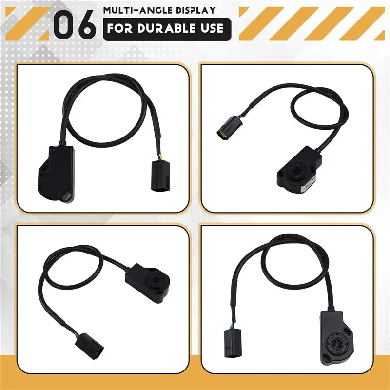 A21E-HXJS-4805D Model Electric Pedal Accelerator 0-5V Output 12-96V Input Accelerator Control Box Accelerator Coil
