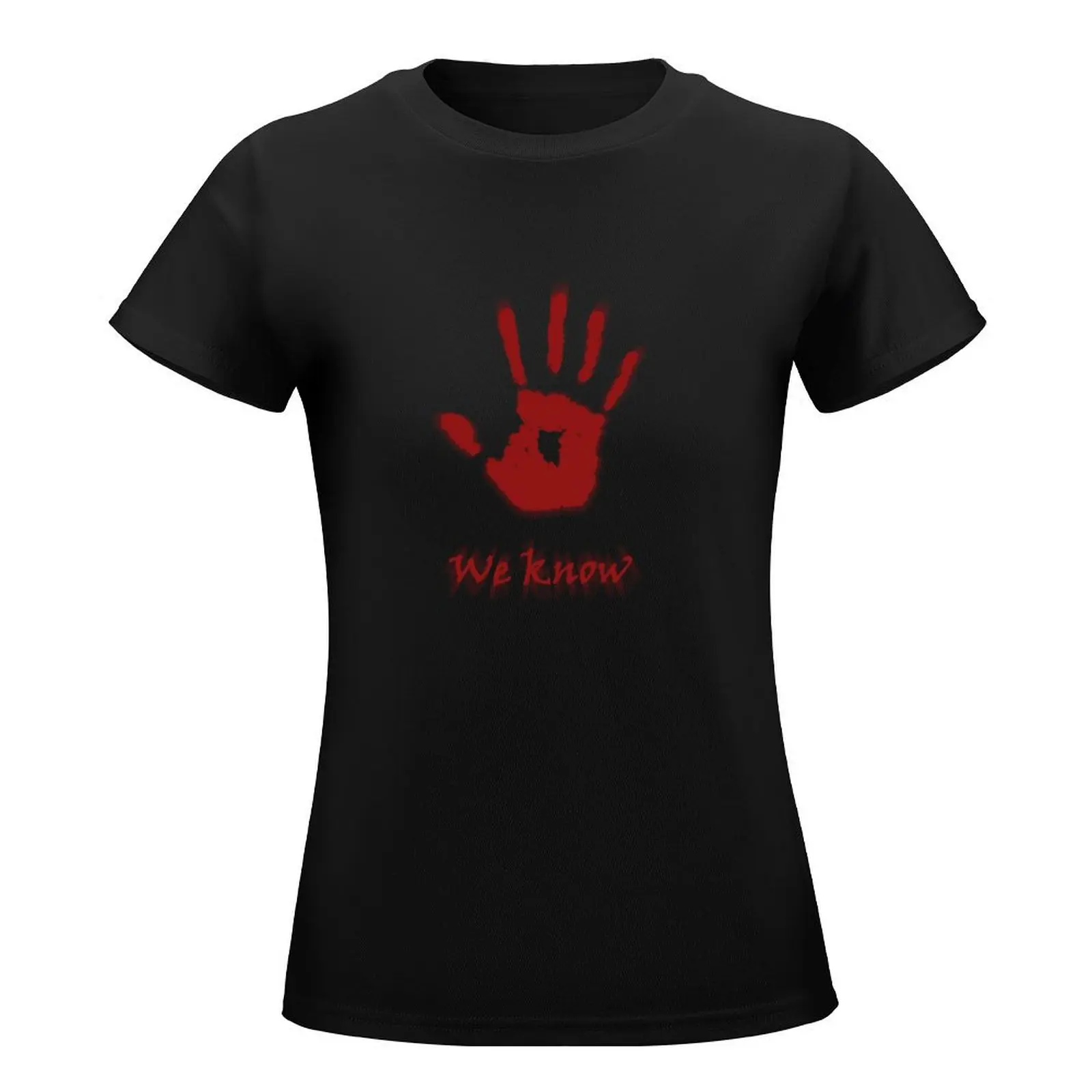 Dark Brotherhood T-Shirt tops Aesthetic clothing anime clothes lady clothes workout shirts for Women loose fit