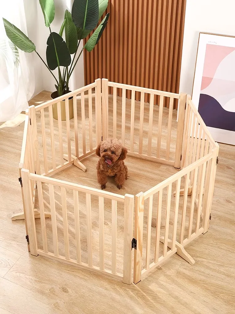 

Dog pen indoor dog cage small dog teddy bichon pet foldable combination protective pen