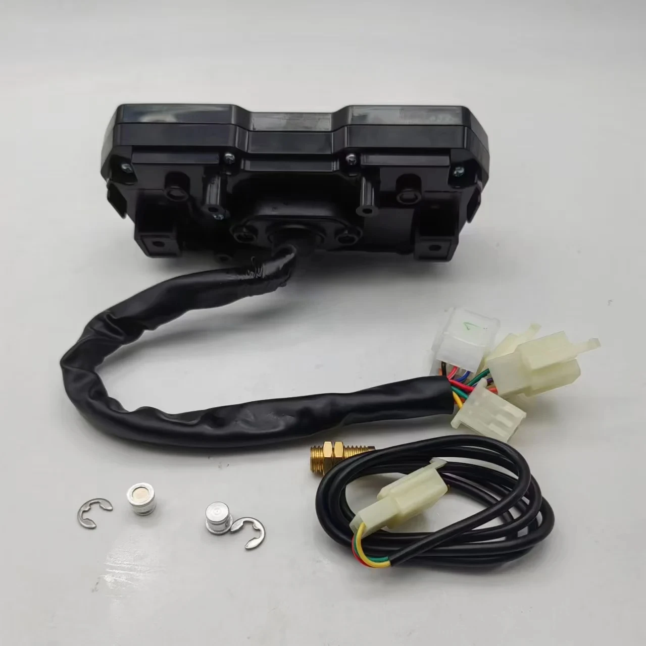 LED 12000RPM 6 Gear Universal Motorcycle LCD Digital Speedometer Backlight Motorcycle Odometer For 1, 2,4 Cylinders Meter