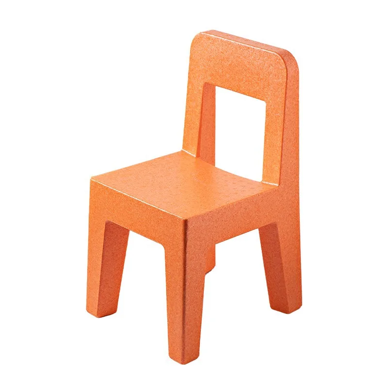 

Kindergarten baby building block chair foam study chair household lightweight backrest writing chair