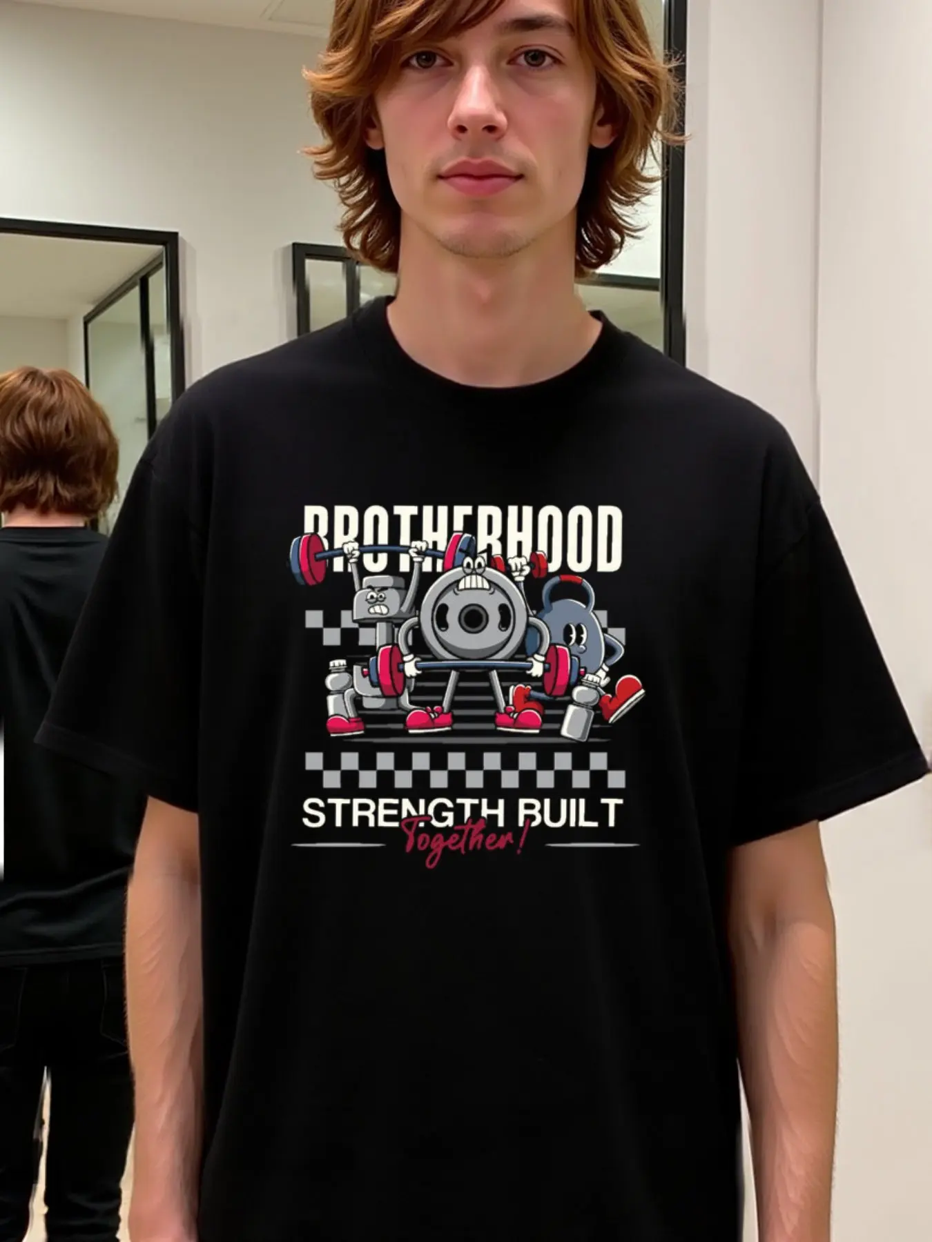 

Funny Muscle Car & Weightlifting Graphic Fitness Motivation Workout T-Shirt 100% Cotton O-Neck Short Sleeve Casual Mens T-shirt