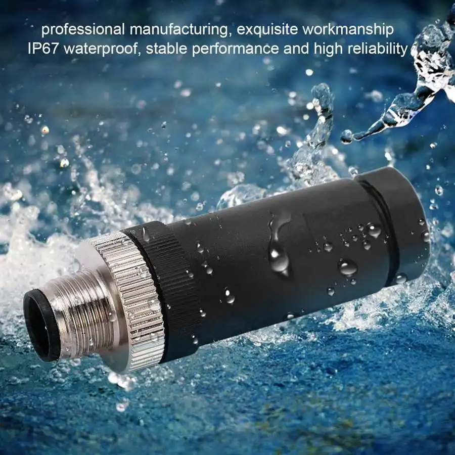 IP67 Super Waterproof Nmea 2000 External Thread Can Install Connectors On-Site for Lowrance Simrad Navico  Networks