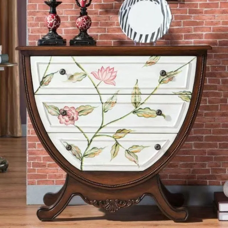of drawers entrance foyer entrance cabinet vintage painted distressed decorative cabinet large drawer storage cabinet