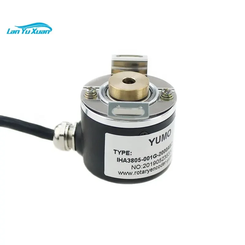 YUMO Rotary encoder full hollow shaft IIHA3805-001G-2000ABZ1-5-30F incremental rotary encoder