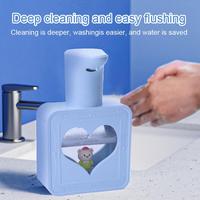 Wall Mount Automatic Soap Dispenser 400ML Infrared Sensor Kitchen Dish Soap Container USB Rechargeable Hand Soap Liquid Pump