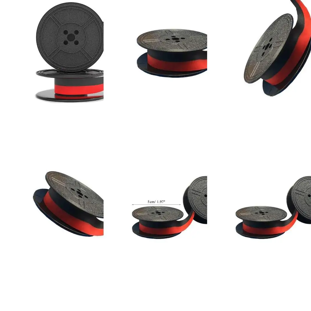 Retro Typewriter ML80 Ribbon Twin Spool for OKI ML80,81,82,83,92 Ribbon Twin Spool Labels Marker Ribbon Black and Red