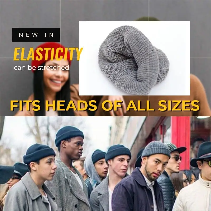 High Elastic Woolen Mohair Caps Casual Cute College Style Knitted Cashmere Eye Warm Couple Lovers Hats Tide Street Hip-hop Wool