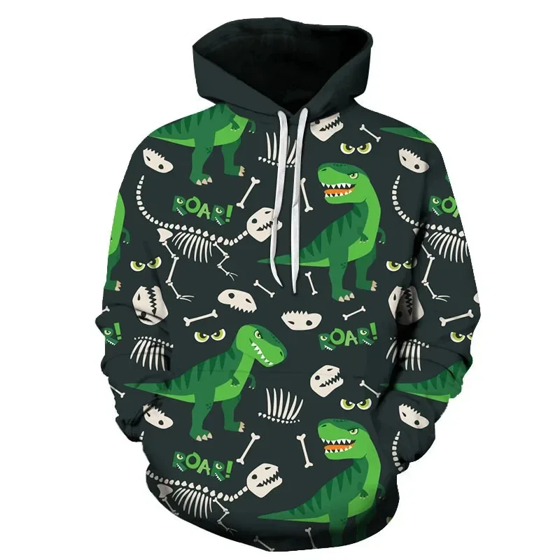 

Cartoon Dinosaur 3D Printed Hoodies For Men Clothes Funny Fashion Women Sweatshirt Casual Streetwear Pullovers Y2k Tracksuit Top