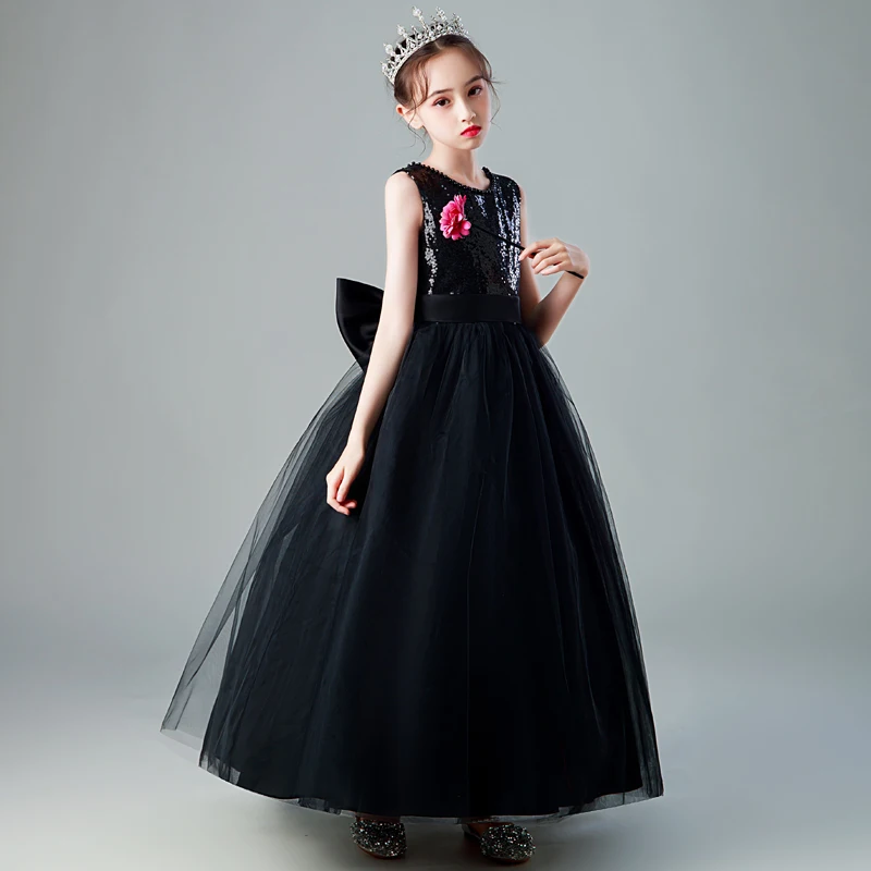 

2023 New & Custom Evening Dress for Girls- Cute Sleeveless Prom Party Ball Gown