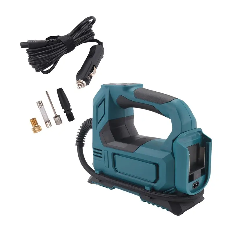 

Портативный воздушный насос для аккумулятора 18В, беспроводной насос для накачивания шин автомобилей и электромотоциклов