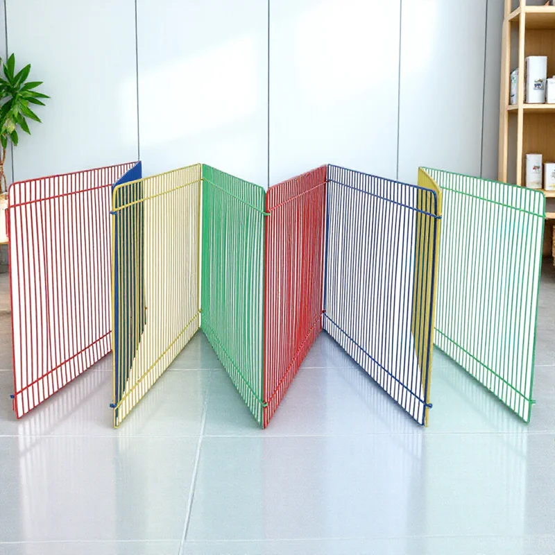 

8Pcs Small Pet Playpen Fence Edge-Free Exercise Cage Pieces Hamster Bunny Guinea Pig Hedgehog Chinchilla Play Area