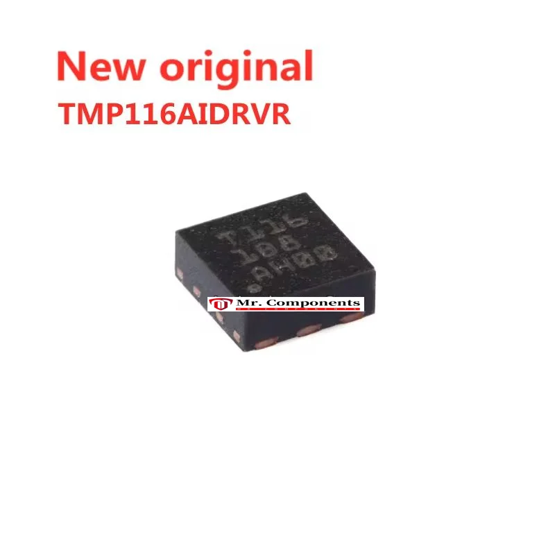 5PCS TMP117AIDRVR T117 TMP116AIDRVR T116 WSON-6 Digital temperature sensor chip New original In stock