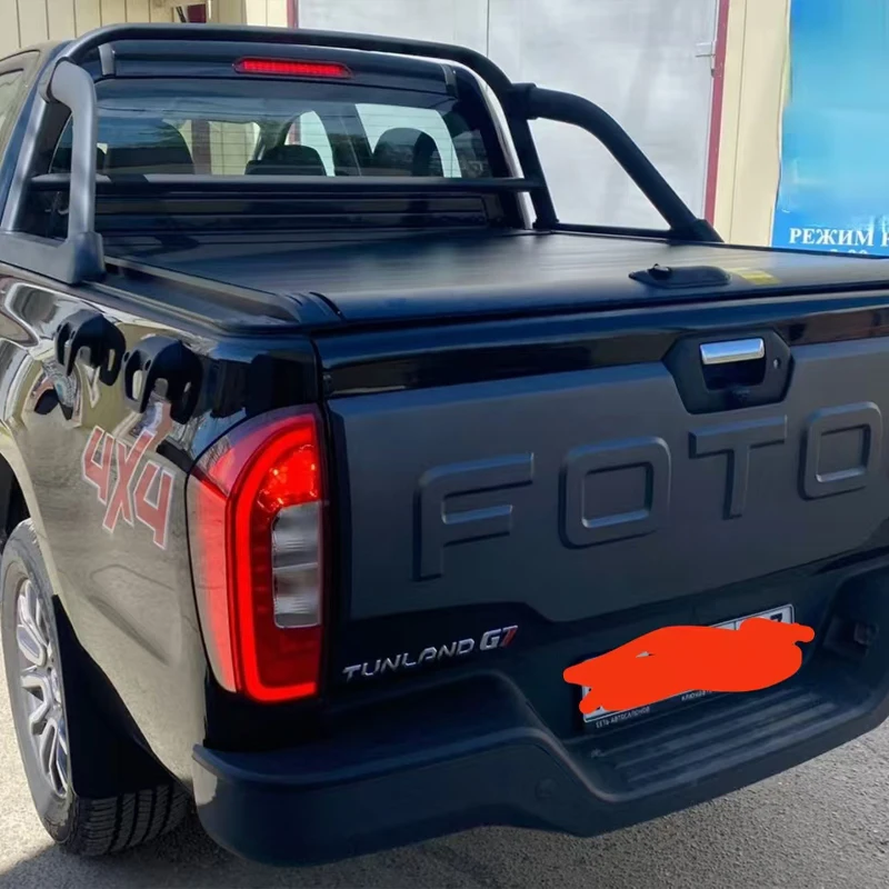 Pickup Truck Retractable Waterproof Locking Roller Shutter Lid Tonneau Cover for Foton Tunland G9/V7/V9/E3