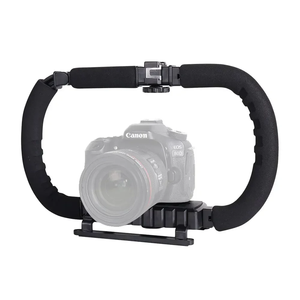 ABS Camera Grip Stabilizer Expansion Cage Mount for Adventure Handheld Camera Bracket for Perfectly Smooth Footage