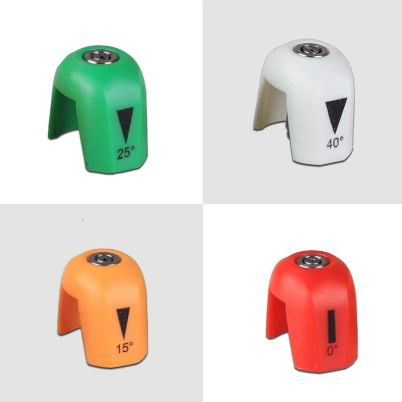 Pressure Washer Tips Quick-Connect Spray Tips Multiple Degrees 1/4 Inch Quick Connect, Spray Set Kits For Karcher, 4 Pack