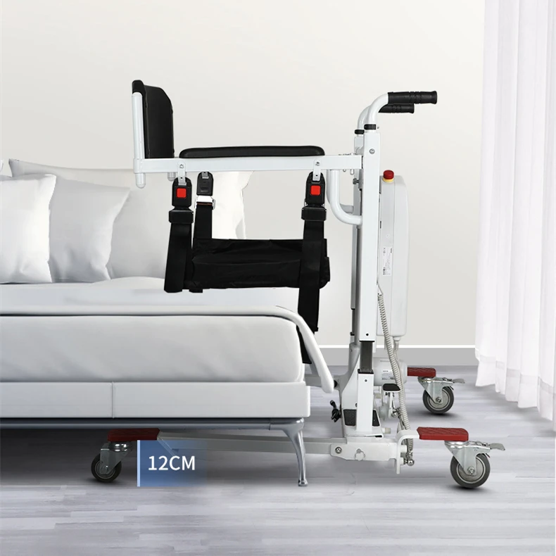 Waterproof Medical Handicapped Lifting Device Manual Hydraulic Patient Transfer Commode Lift Chair With Bedpan From Bed To Chair
