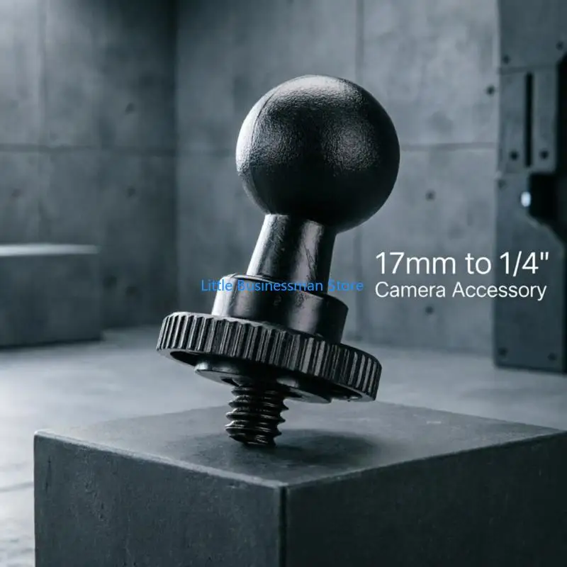 schwarzer 17-mm-Kugeladapter für 1/4-Gewindehalterung, passend für M76A – Detail 9