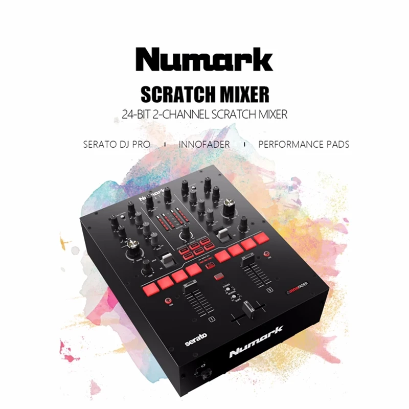 

NUMARK/Luma Scratch 2 Channel DJ player mixing table built Internal SeratoDVS Sound Card innofader