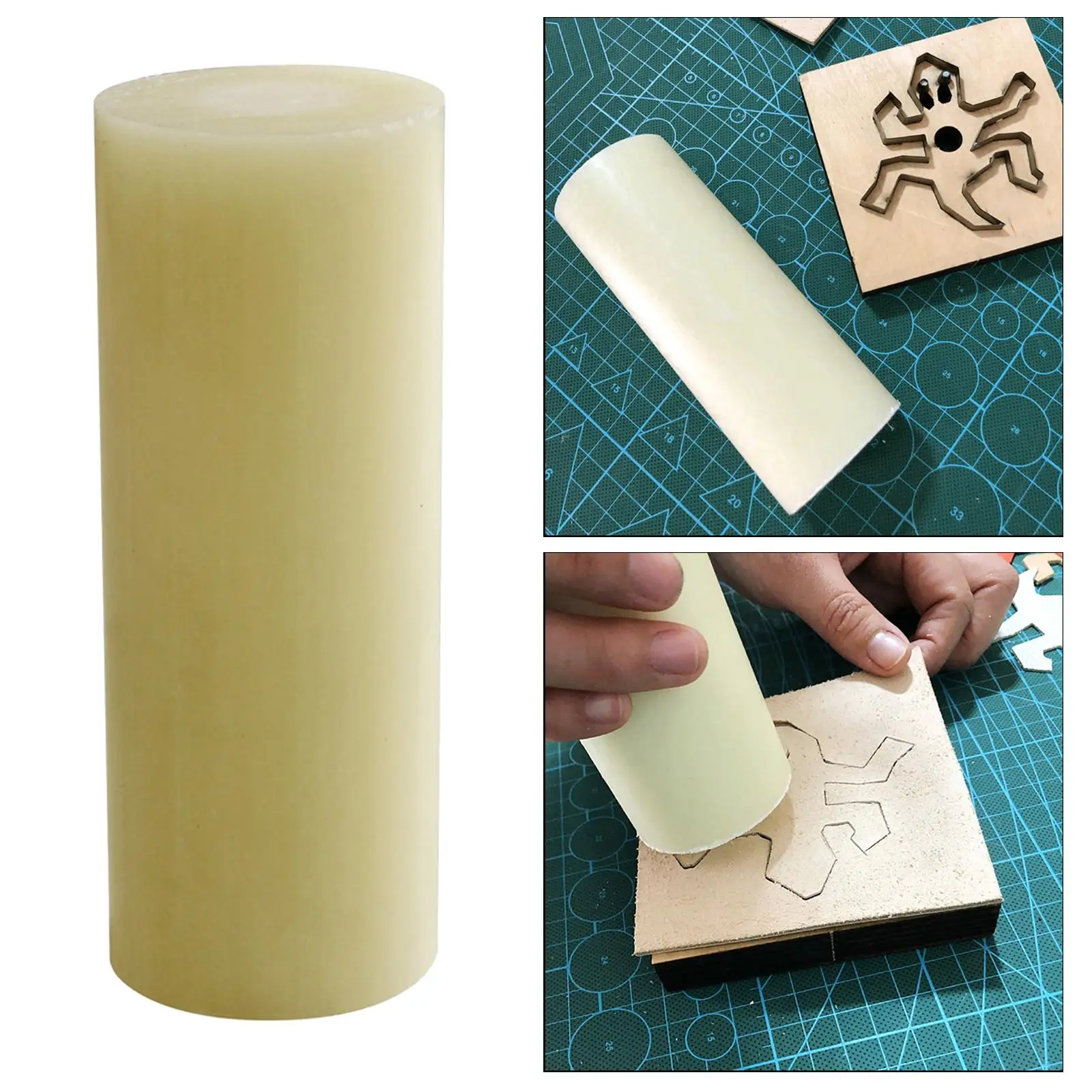 Nylon Leather Craft Punch Rod Hand Tool for Leather Craft Kit Engraving Drilling Template