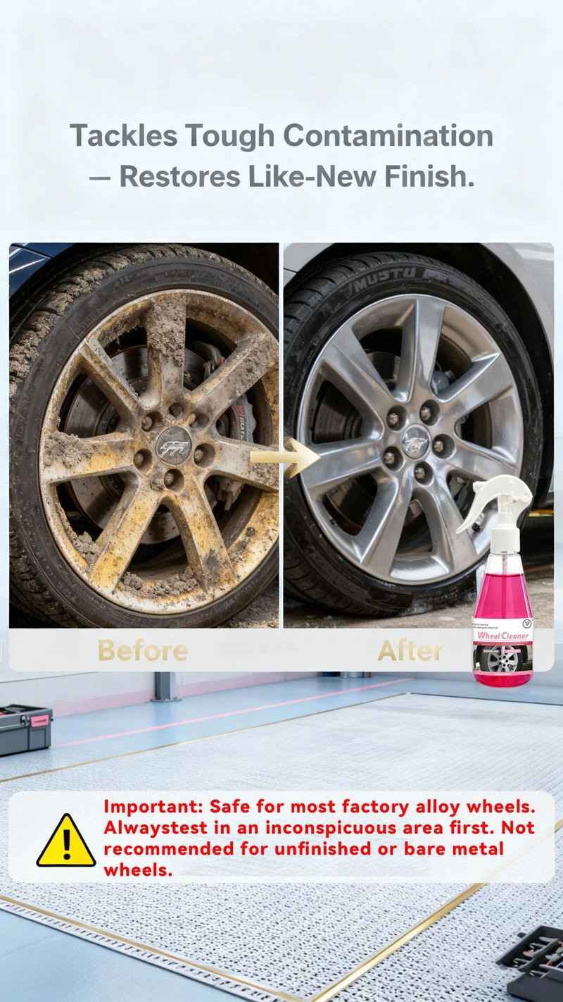 All in One Car Rust Inhibitor - Wheel Hub Rust Remover Spray Ideal for Vehicle Maintenance & Cleaning 2026
