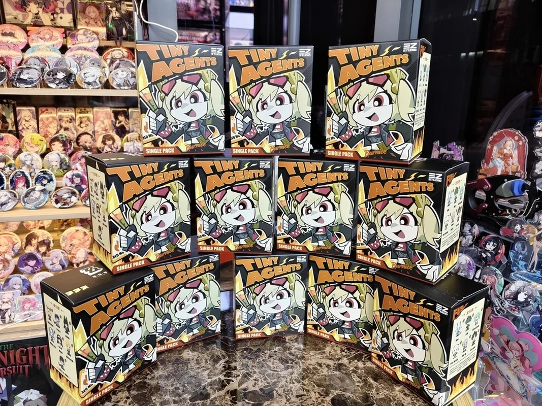 In Stock Genuine Zenless Zone Zero Tiny Agents Vol.1 Blind Box Q Version Zzz Figure Ornament Ellen Joe Burnice White Soukaku Toy