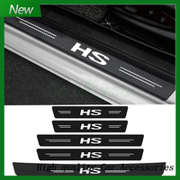 for MG HS letter Logo 2023 Car Door Sill Protector Plate Rear Trunk Bumper Strips Threshold Stickers Anti Scratch Covers