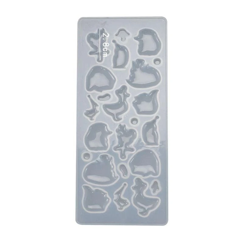 أقراط متعددة الأنماط على شكل قطرة أذن متدلية من السيليكون قالب راتنجات الايبوكسي الكريستالي قالب مجوهرات يدوي الصنع لمشاريع DIY #4