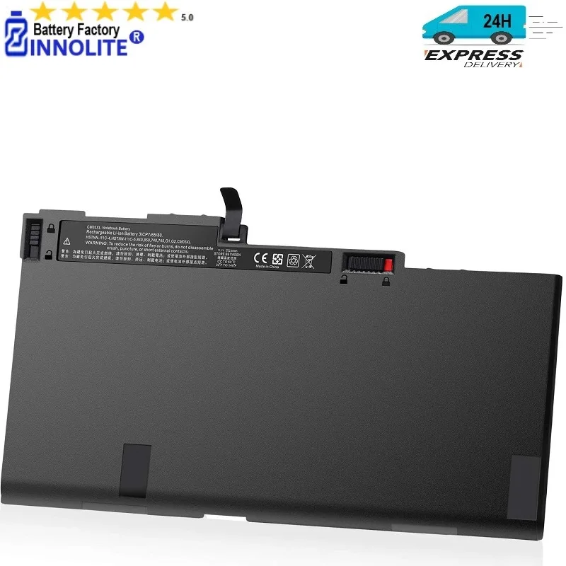 

50Wh CM03 CM03XL Battery for HP EliteBook 840 845 850 855 740 745 750 755 G1 G2 Series 717376-001 CO06 CO06XL E7U24AA HSTNN-LB4R