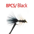 8pcs Black