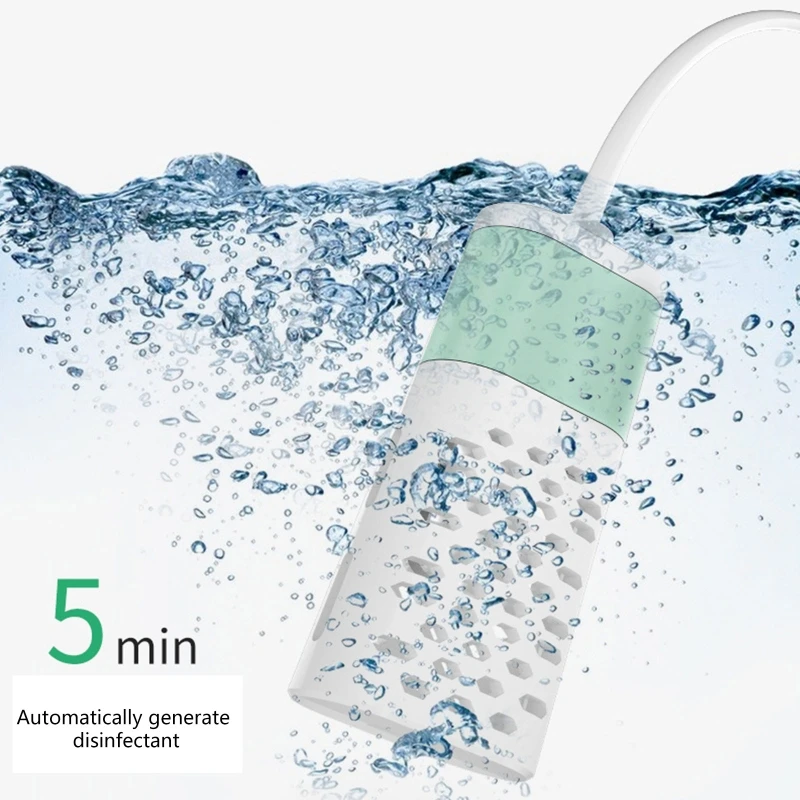 مولد مطهر محمول ، حمض هيبوكلورووس كهربائي يدوي الصنع ، صنع المياه ، آلة تعقيم ، جهاز للمنزل