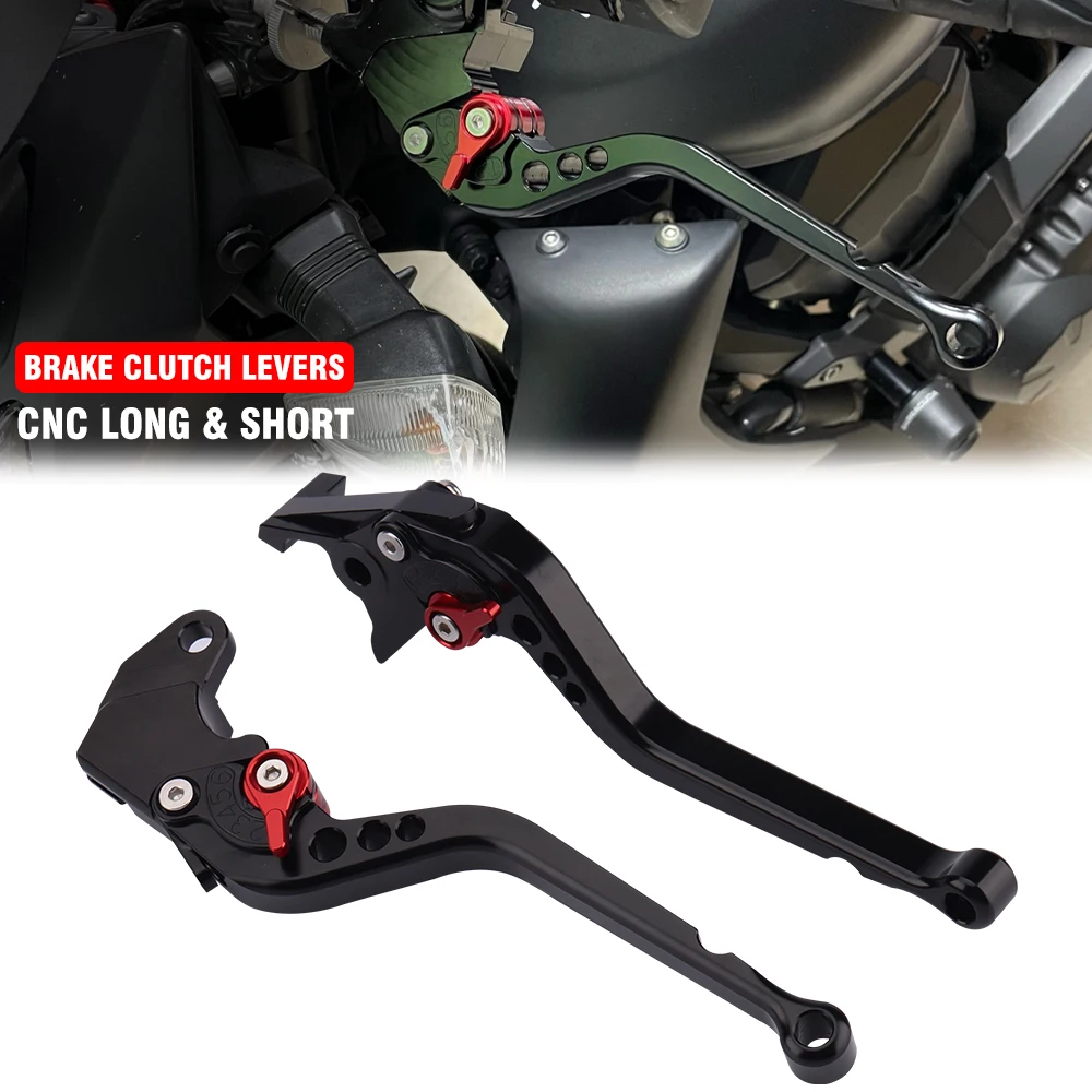 Fits For Ducati 400 620 659 695 696 796 Monster S2R 800 2005-2007 Motorcycle Long/Short Brake Clutch Levers Adjustable Handle