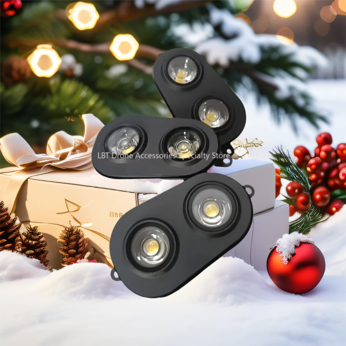 Acessórios UAV Módulo de luz inferior auxiliar para DJI Agras T50 T25 Agricultura Drone Equipamento UAV compatível