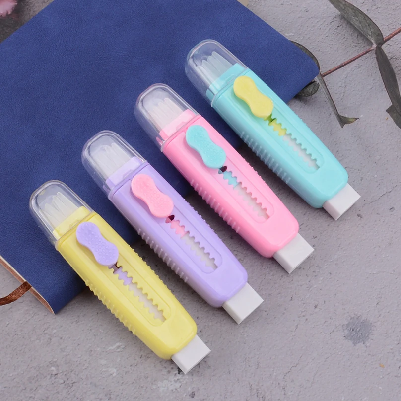 1Pcs Eraser Gomas De Borrar Rubber Kawaii Stationery Supplies Free Shipping Items Fournitures Scolaires Gomme Erasers For Kids