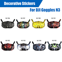 Sticker For DJI Goggles N3 Flying Glasses Decorative Stickers PVC Waterproof Protective Film For DJI NEO Accessories