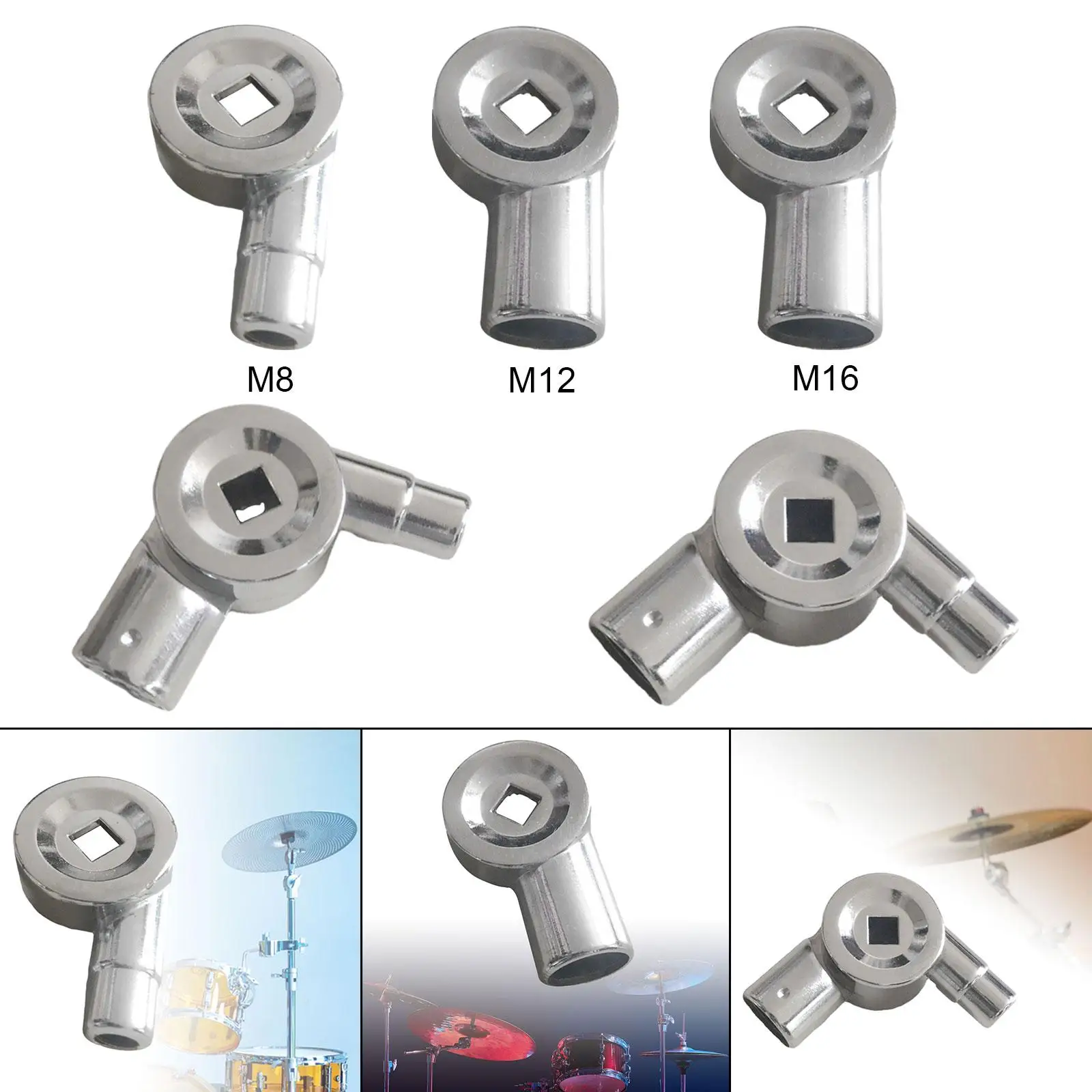 Drum Mount Adapter Cymbal Attachment Stable Replacement Cymbal Mounting Connector for Professional and Beginners