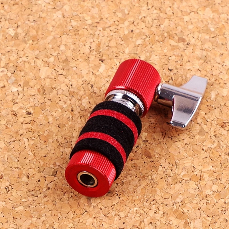 Drum Red Hi-Hat Cymbal Clutch Stand Post for for Percussion Accessories