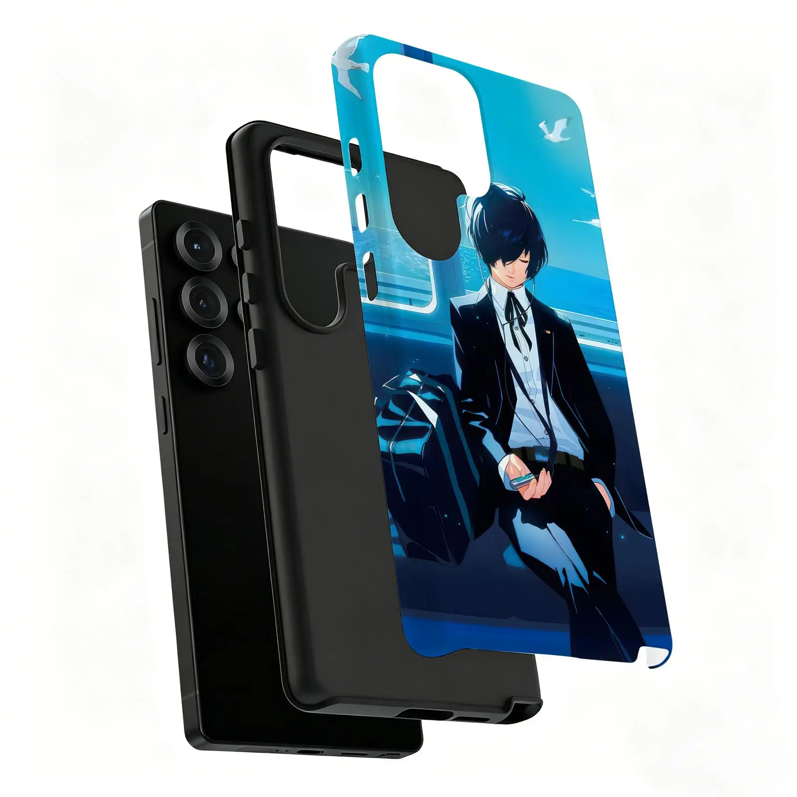Phone Case For Samsung Galaxy S26 25 S24 S23 S22 S21 Ultra Glossy Film Phone Case HOT Game persona e 3 view 5