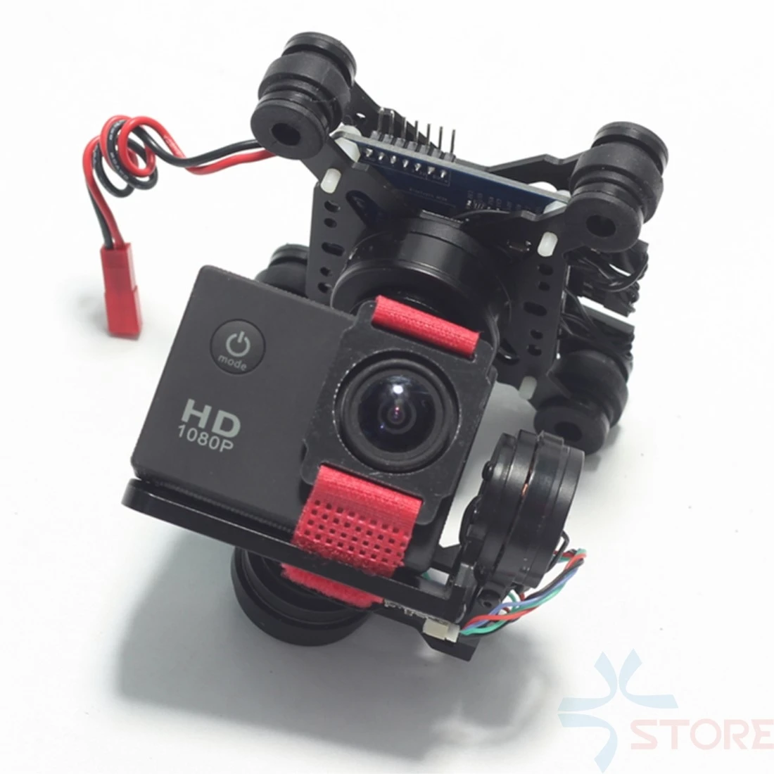 3 Axis assembled Brushless Gimbal Frame With Motors & Storm32 Controlller for Gopro 3 4 Xiaomi Xiaoyi SJ4000 SJCAM FPV RTF